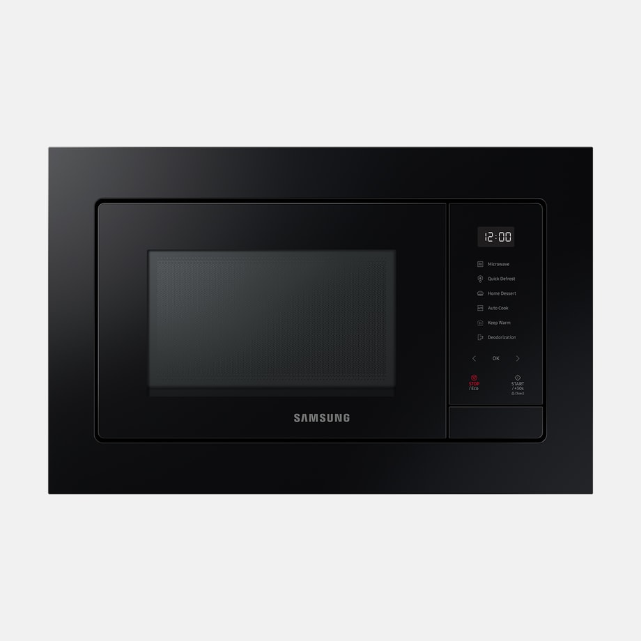 Kuchenka mikrofalowa do zabudowy SAMSUNG MS23A7318GK/E1 czarna