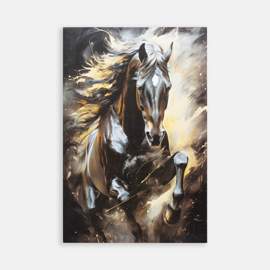 Obraz na płótnie KOŃ, 60x90 cm