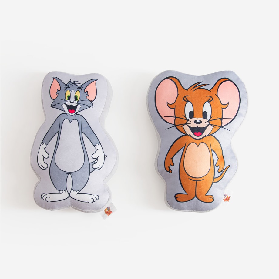 Poduszka dekoracyjna przytulanka Tom and Jerry 40 cm VELVET 