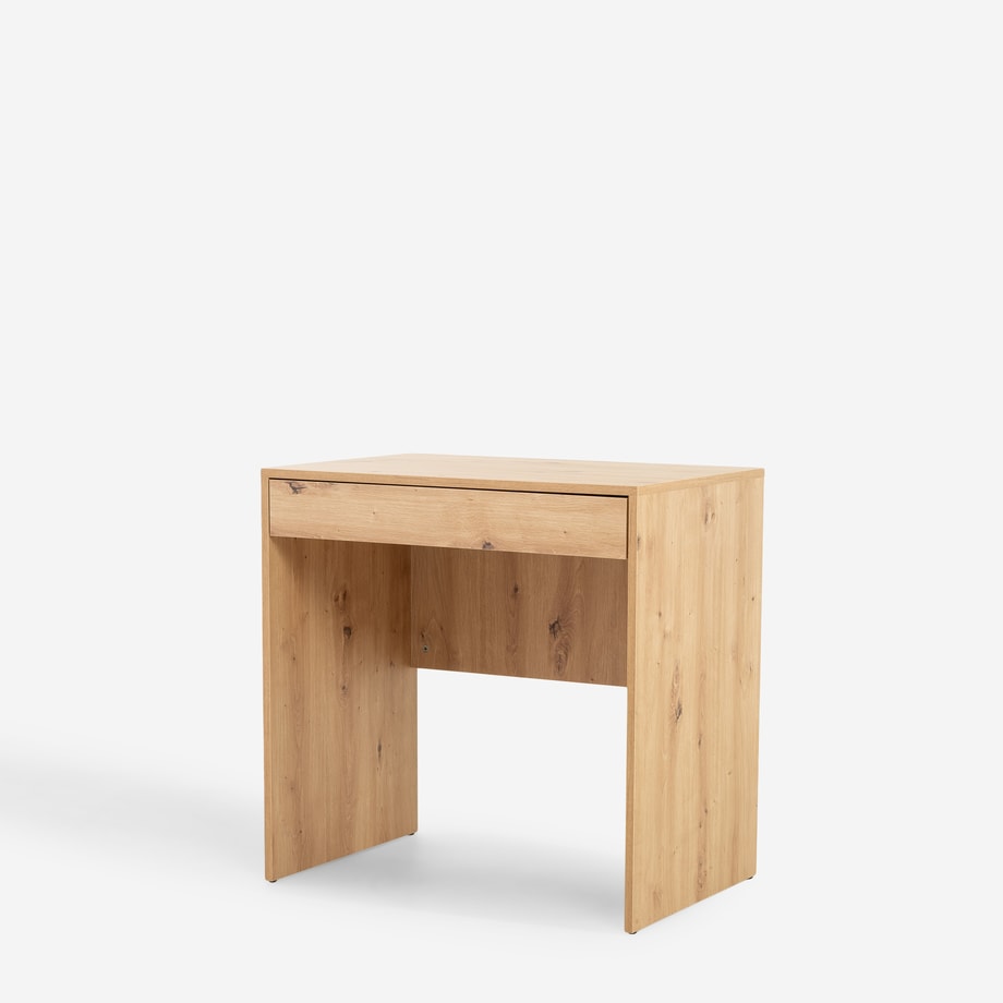 Biurko małe z szufladą FOKUS dąb artisan