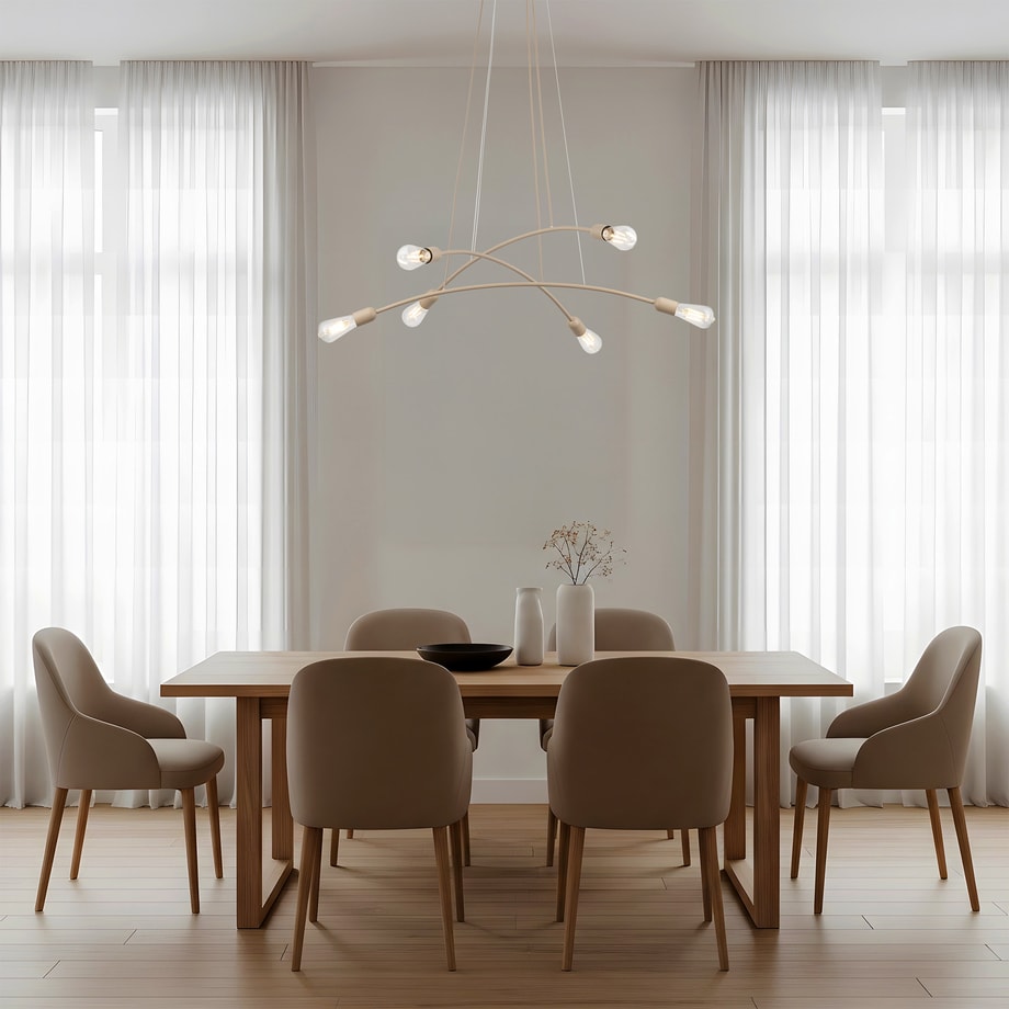 Lampa wisząca sebbia HELIX 6