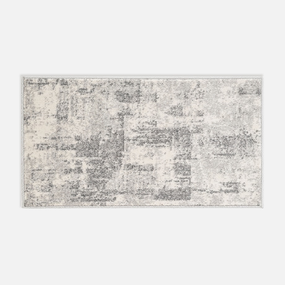 Dywanik vintage PASCAL, szaro-beżowy, 60x110 cm