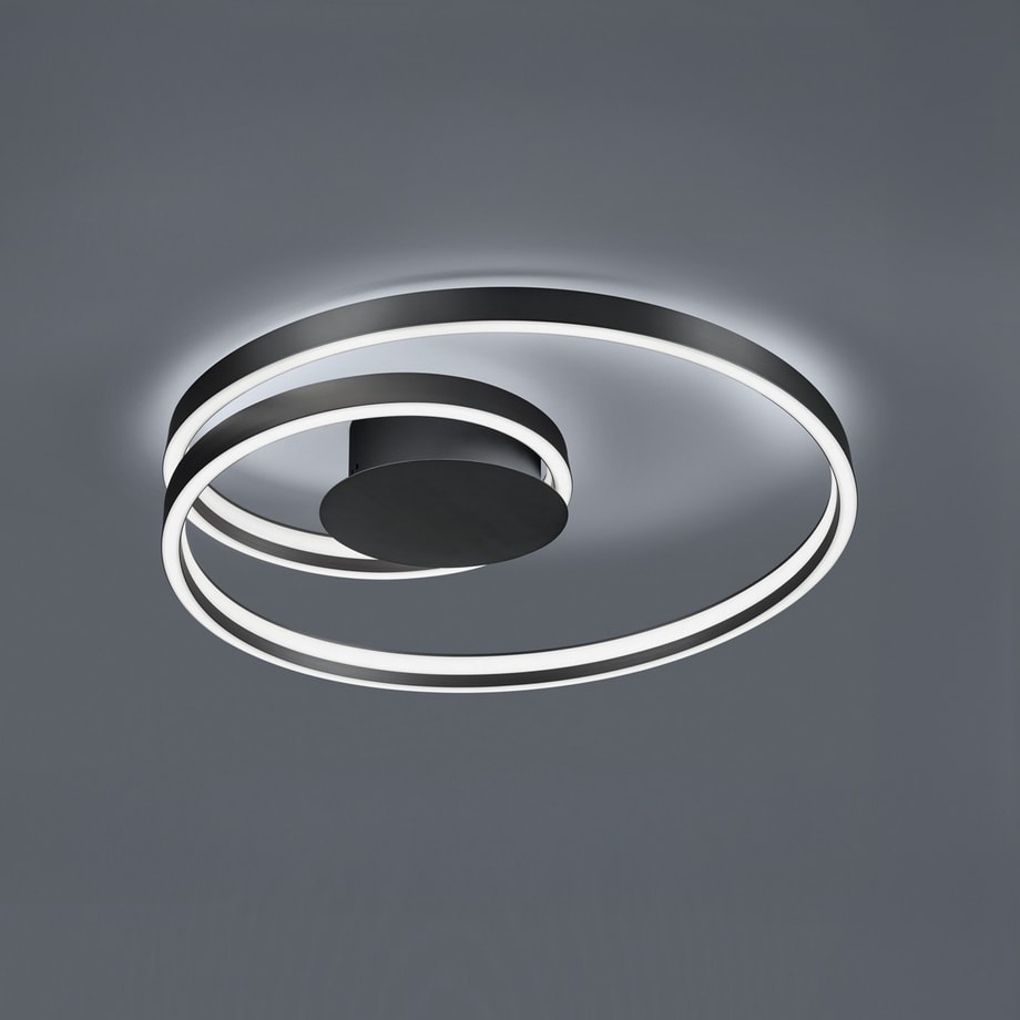CIOLA lampa sufitowa LED 46W czarna