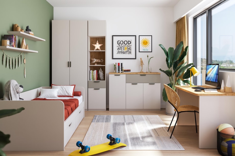 Regał z szufladą MAX MODERN II