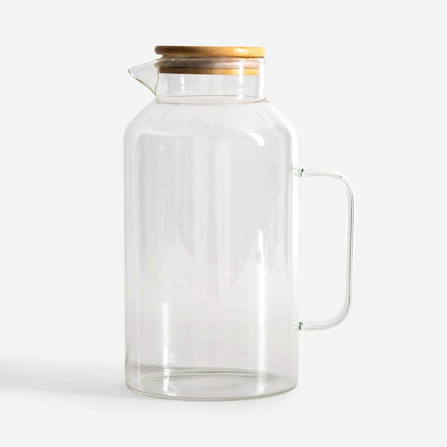 Dzbanek z bambusową pokrywką 2,4 l
