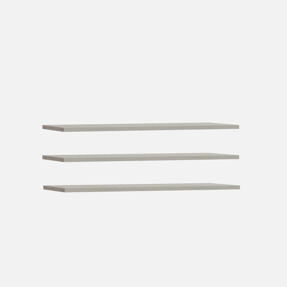 Komplet 3 półek do szafy 97,8 cm
