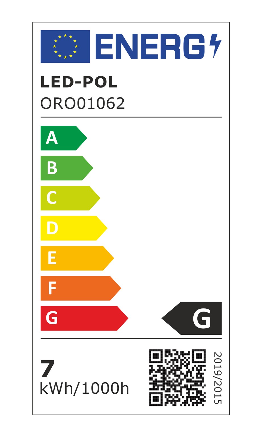 Żarówka LED ORO-GU10-TOTO-6,5W-WW barwa ciepła