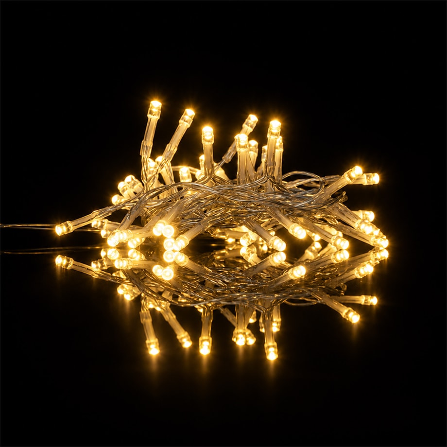Magiczne lampki LED 2,45 m barwa biała ciepła MAGIC LIGHTS