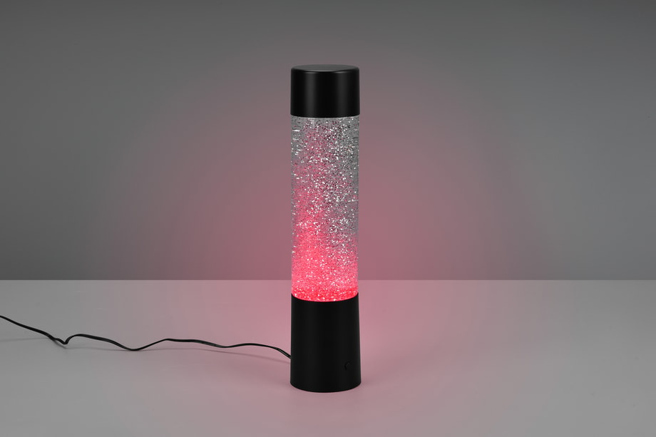 Lampa stołowa dekoracyjna LED RGB GLITTER