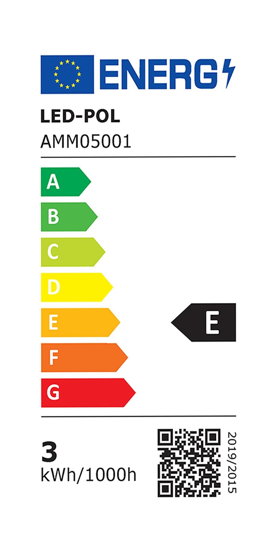 Żarówka LED G9 3W barwa ciepła AMM-G9-3W-WW