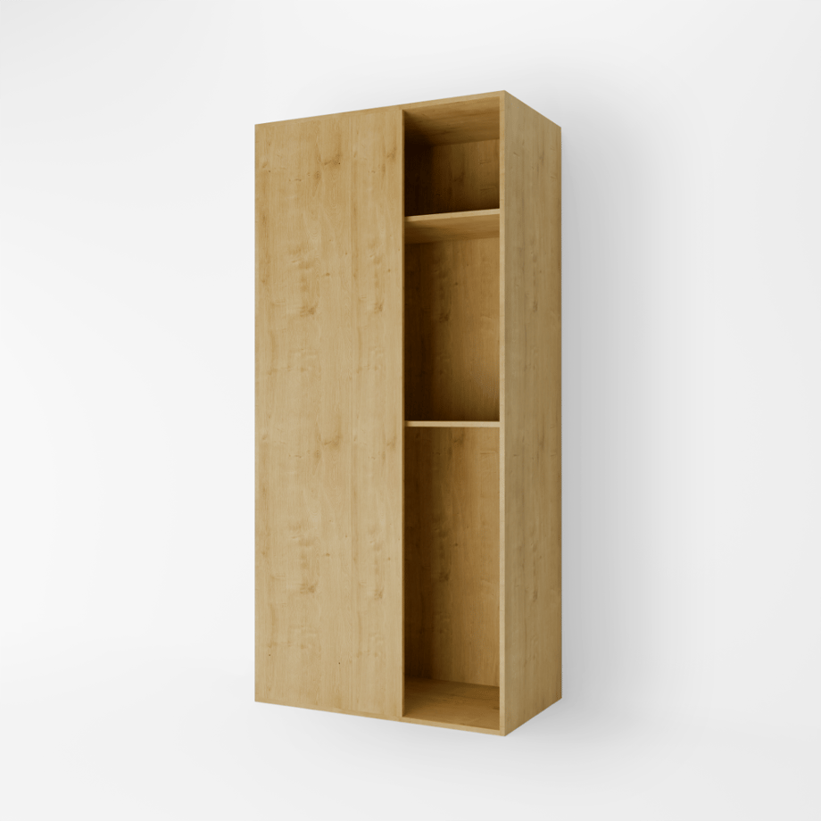 Korpus QUBIK słupek narożny 100x214,6 dębowy