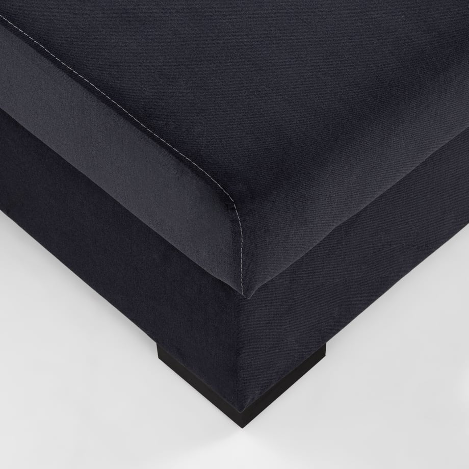 ボローニャNo. 16ナカタ Narożnik rozkładany szarobeżowy BOLOGNA lewy - Agata