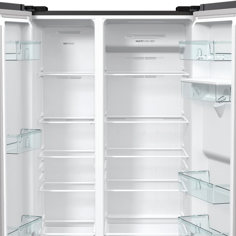 Lodówka Side by Side czarna GORENJE NRR9185EABXLWD - Agata