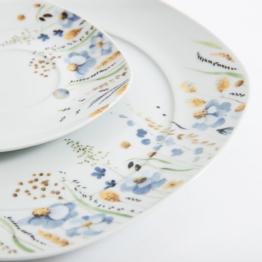 Zestaw obiadowo-kawowy MEADOW, 30 el. - Agata