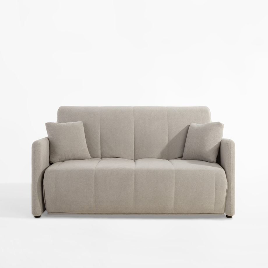 Sofa trzyosobowa szara BRIG - 1
