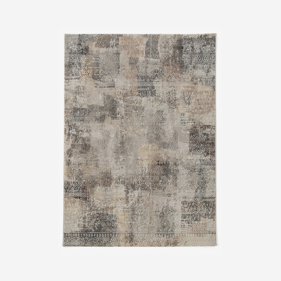Dywan retro przecierany ELLEN, szary, 120x160 cm - 1