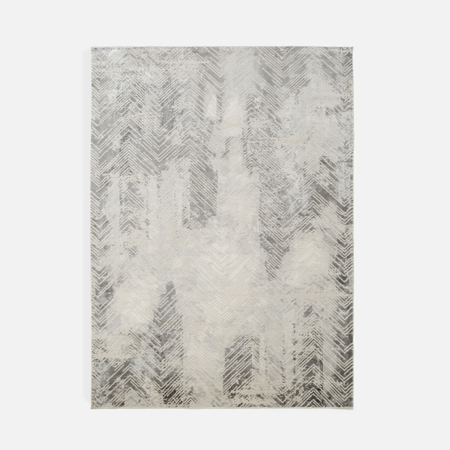 Dywan abstrakcyjny SOPHIA, jasnoszary, 160x230 cm - 1