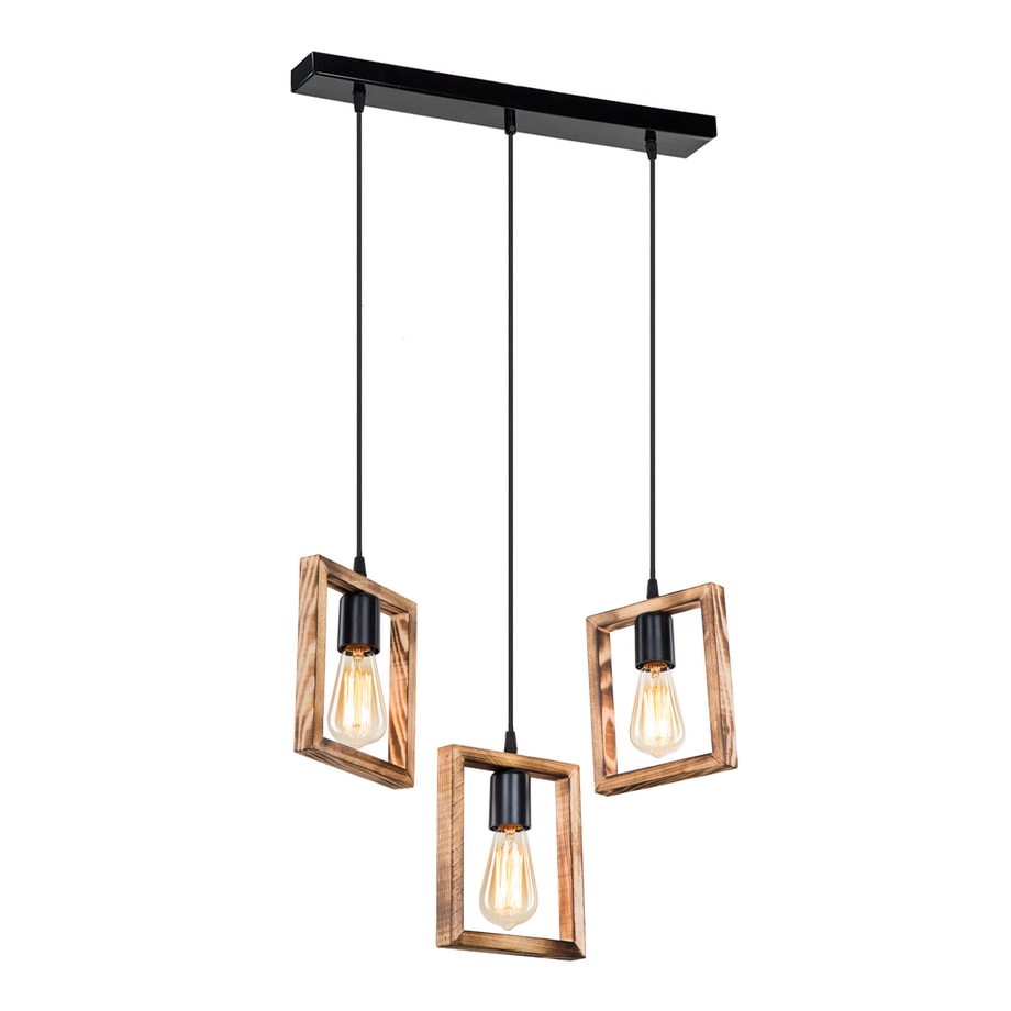 Lampa drewniana wisząca listwa ATRIA 3 - 1