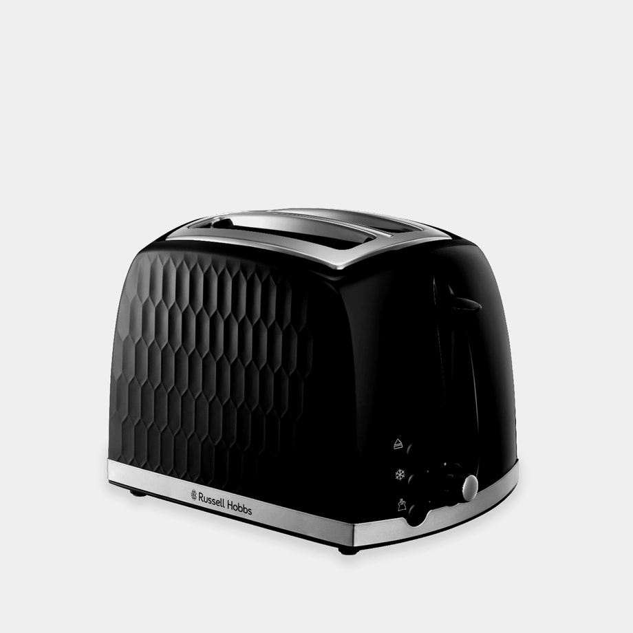 Toster na 2 kromki HONEYCOMB czarny - 1