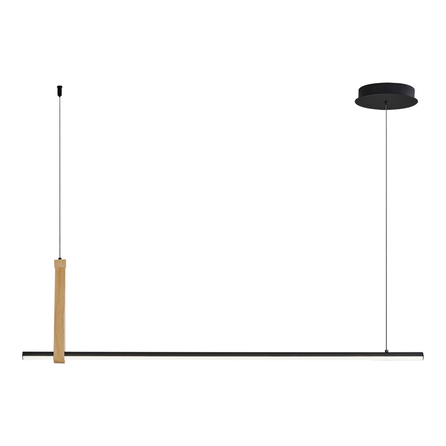 Lampa wisząca designerska czarna  LED CLAUD - 1