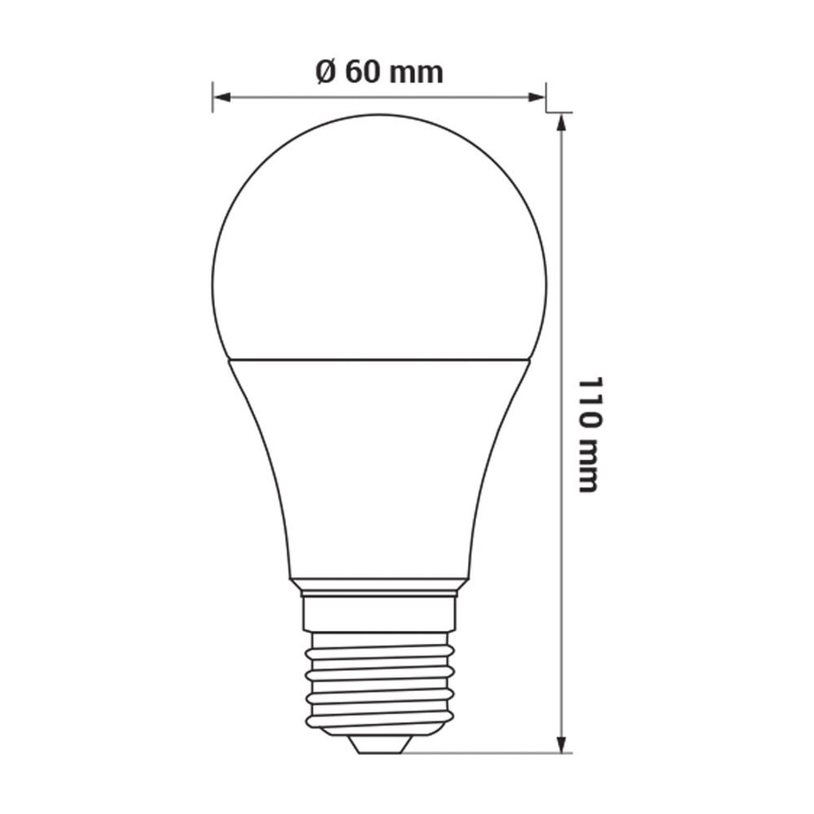 Żarówka LED RGB E27 6,5W ORO-E27-A60-6,5W-RGB - 2