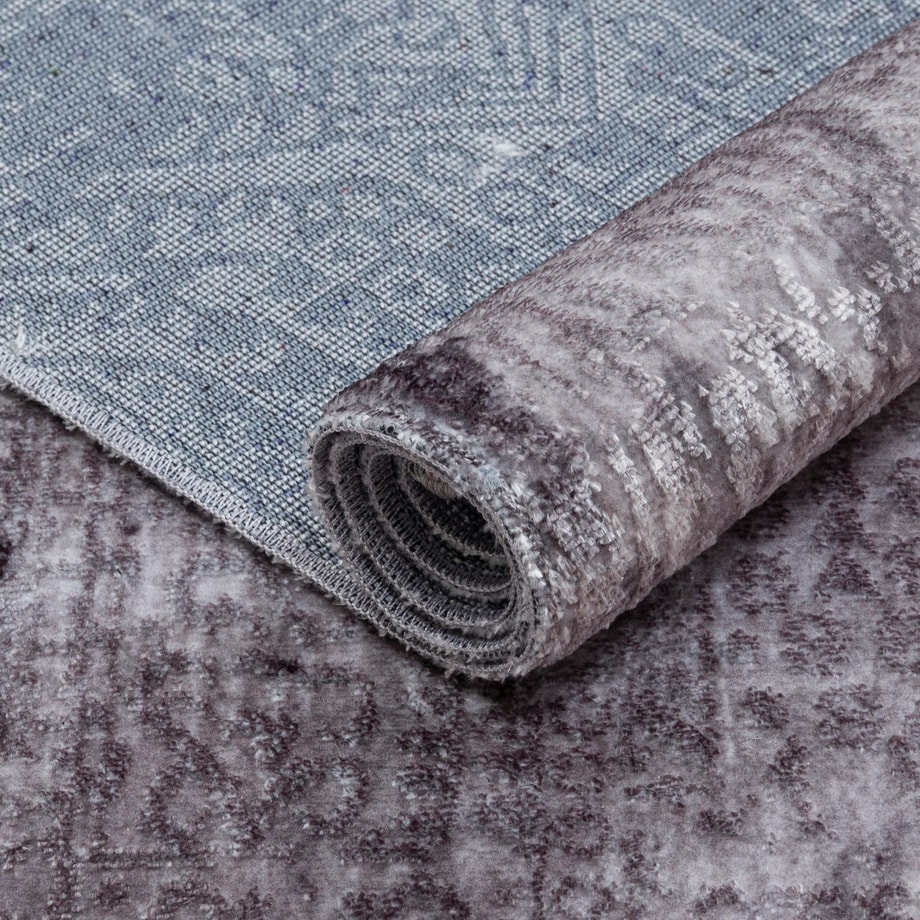 Dywan loftowy z połyskiem taupe STELLA 120x170 cm - 4