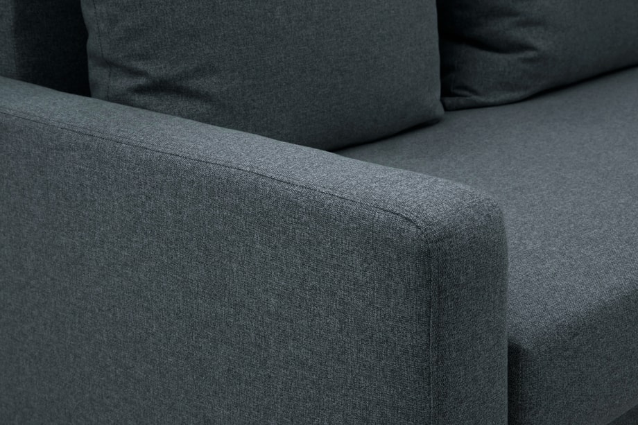 Sofa rozkładana ciemnoszara KELLY - 7