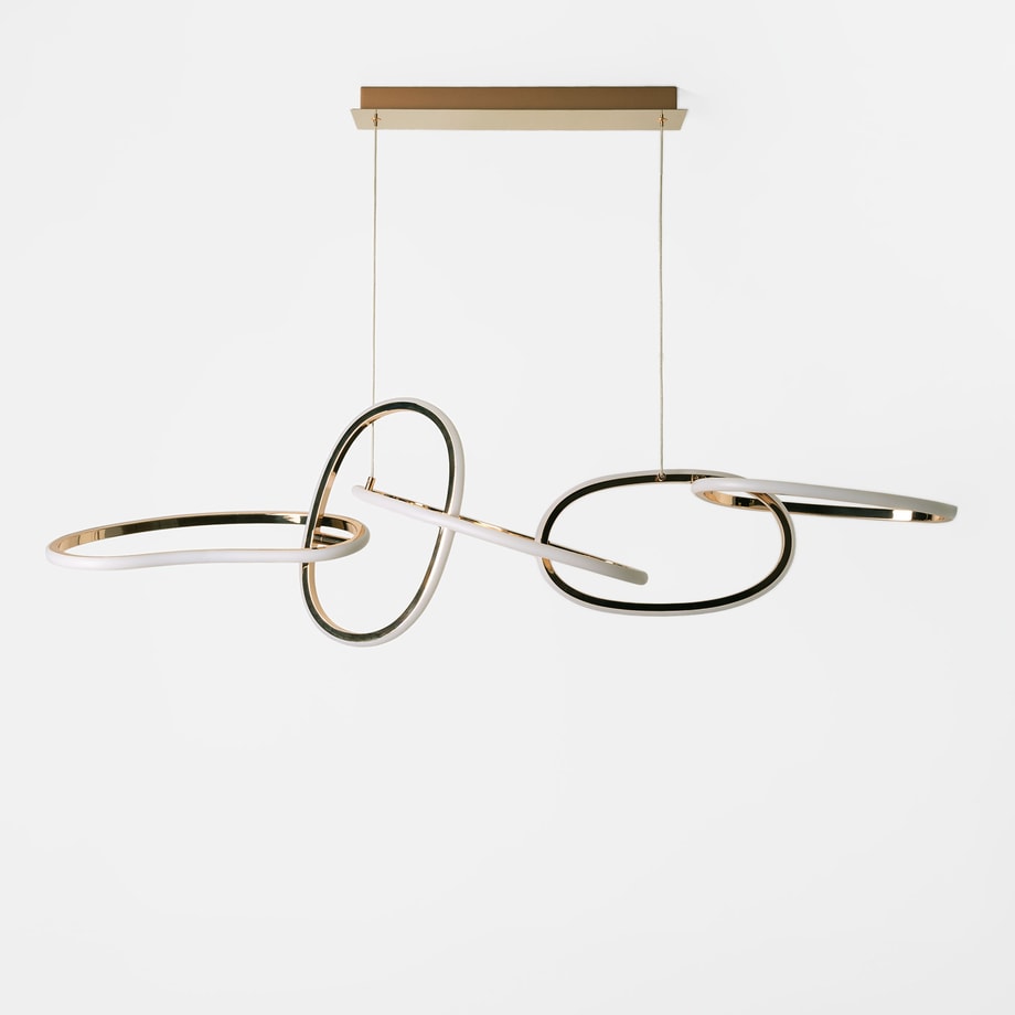 Lampa wisząca LED CHOLET złota - 1