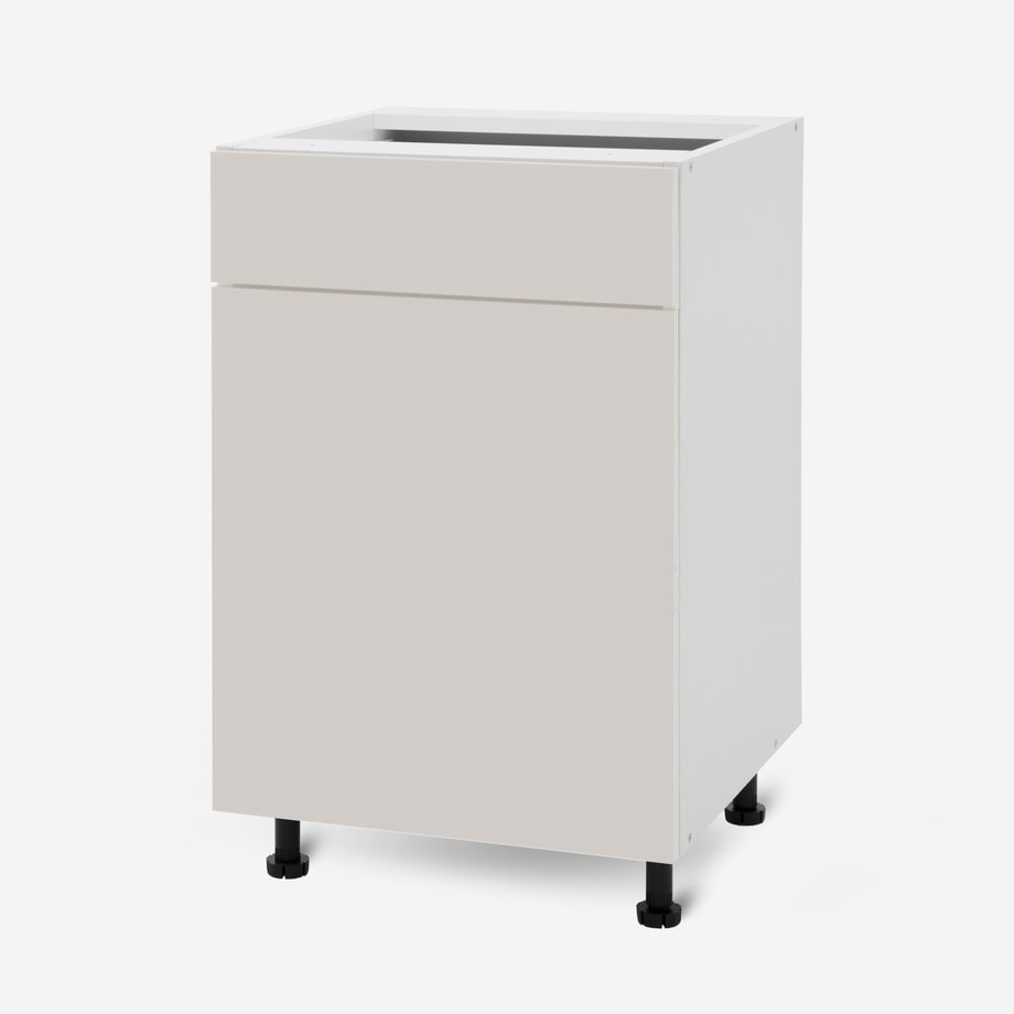 Szafka dolna z szufladą BASIC PLUS BP/D50SR1 cashmere - 1