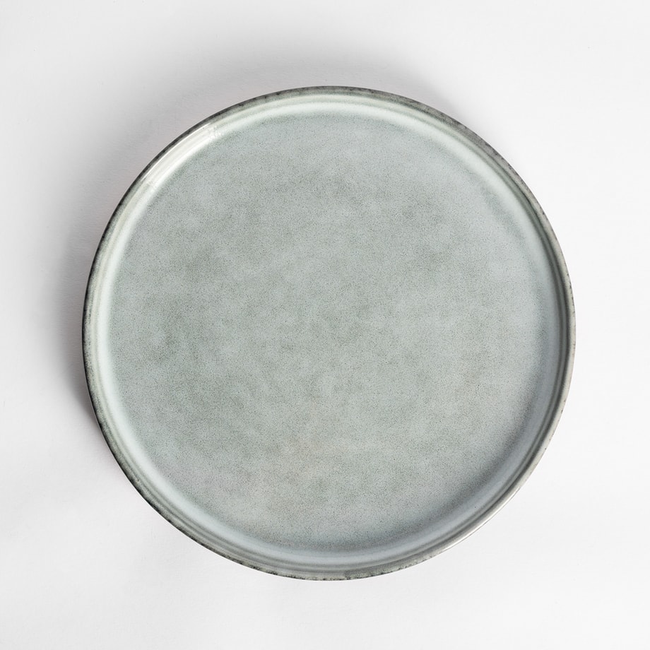 Talerz ceramiczny szary STRIO 21,3 cm - 1