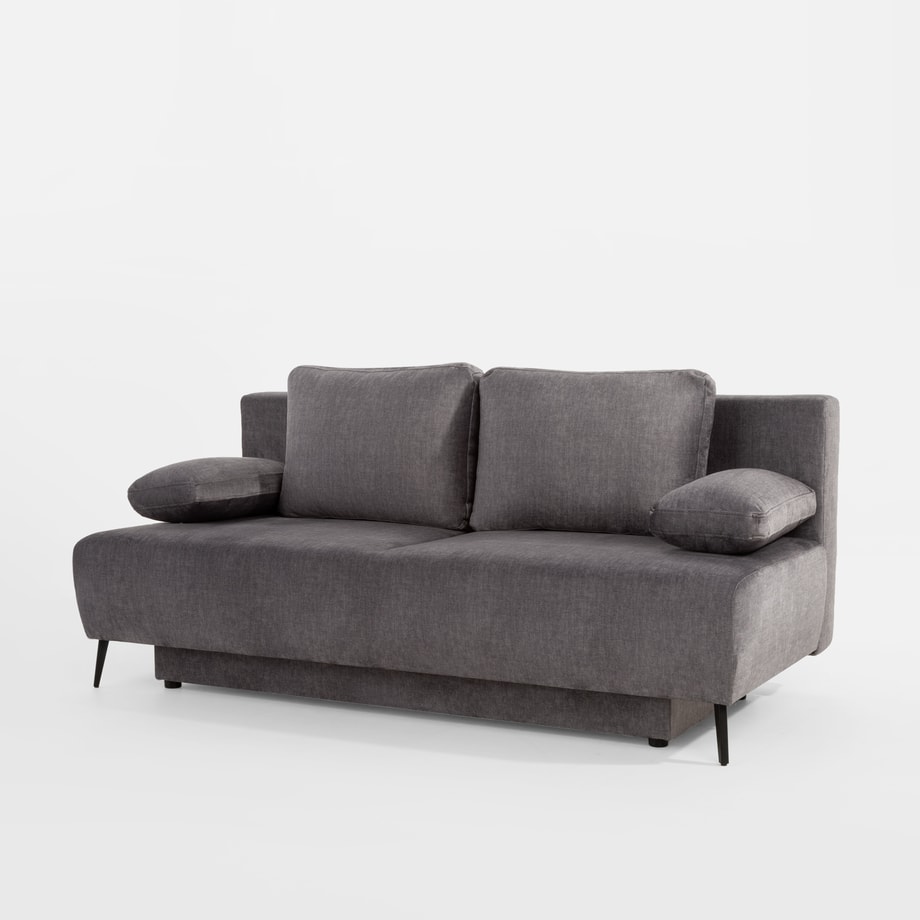 Sofa trzyosobowa szara DARWIN - 2