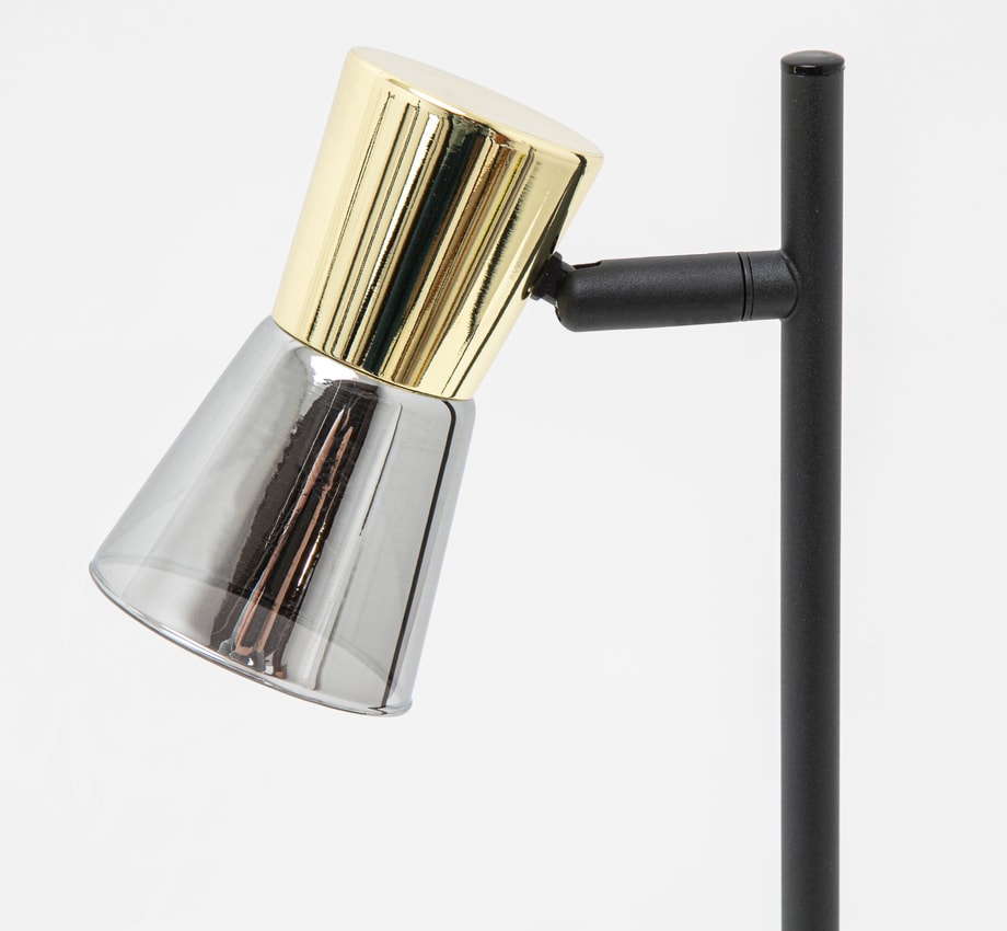 Lampa stołowa czarno-złoty CENTO - 3