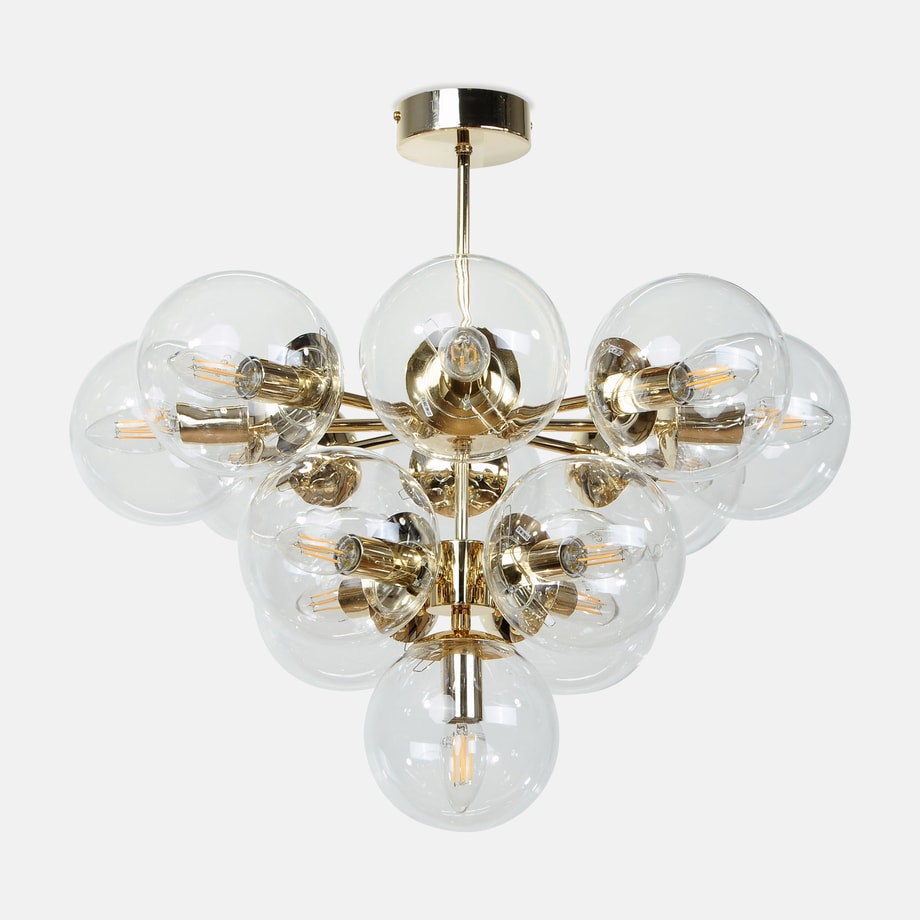 Lampa sufitowa kule 13 złota ZUMBA - 1