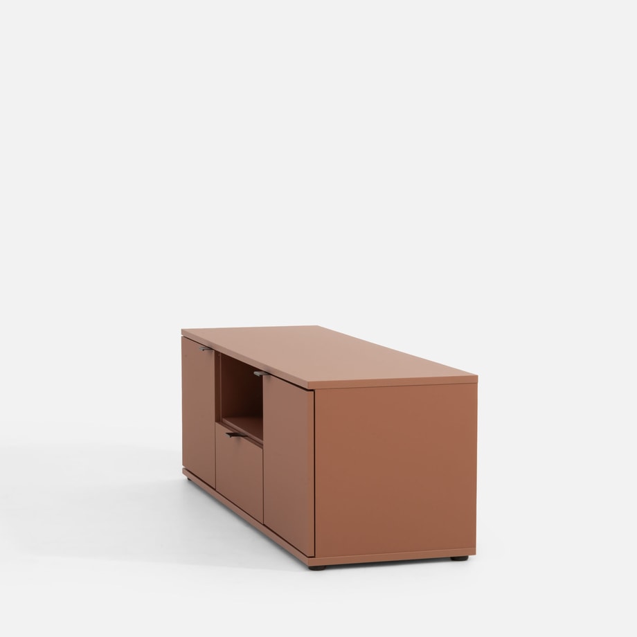 Szafka RTV GANYMEDE terracotta - 9