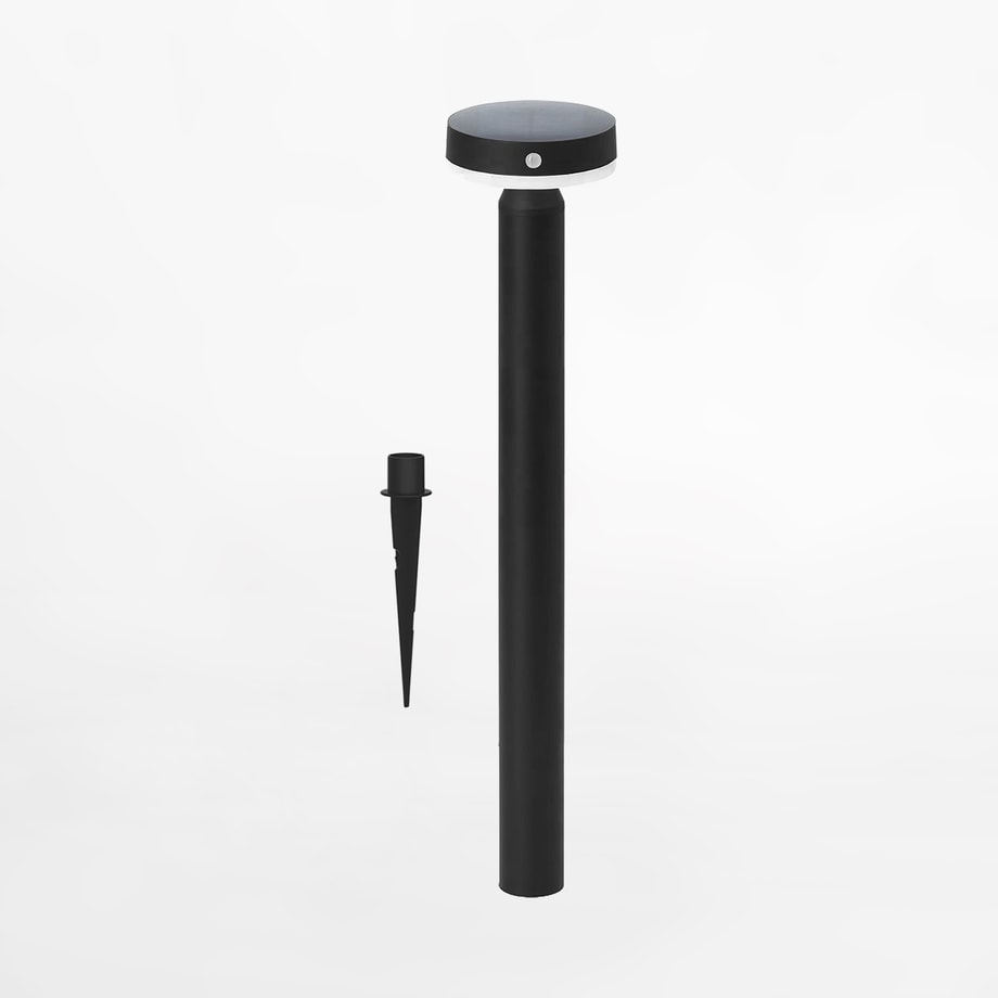 Lampa ogrodowa solarna czarna CARLI - 1