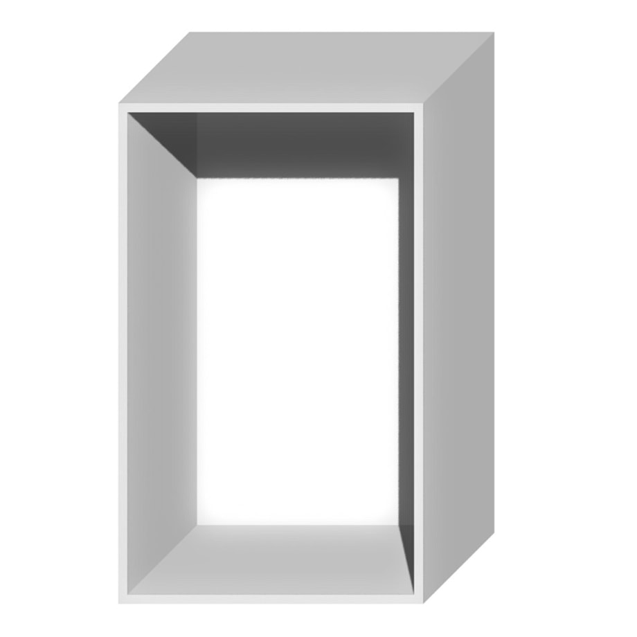 Korpus nadstawny QUBIK 60x98,5 biały - 1
