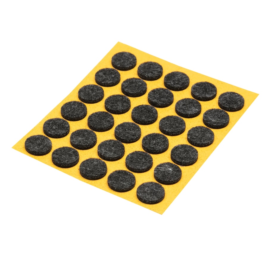 Podkładki pod meble czarne KOŁO 1,5x1,5 cm - 1
