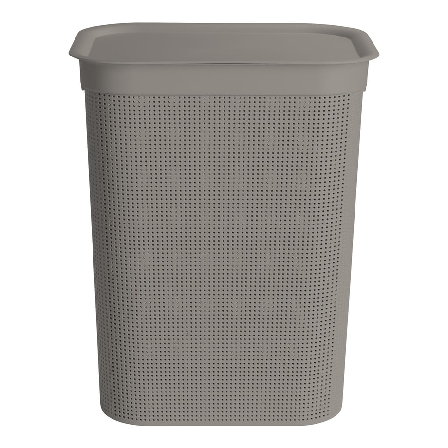 Kosz na pranie szarobrązowy BRISEN 50 l - 5