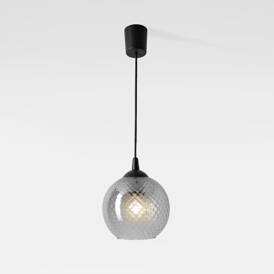 Lampa wisząca grafitowa MIX fi 18 cm - 5