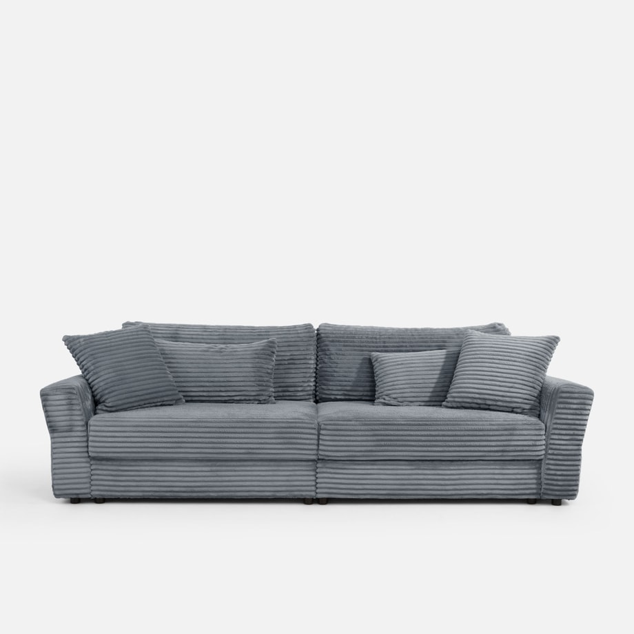 Sofa rozkładana 4-osobowa NOEMI szary - 1