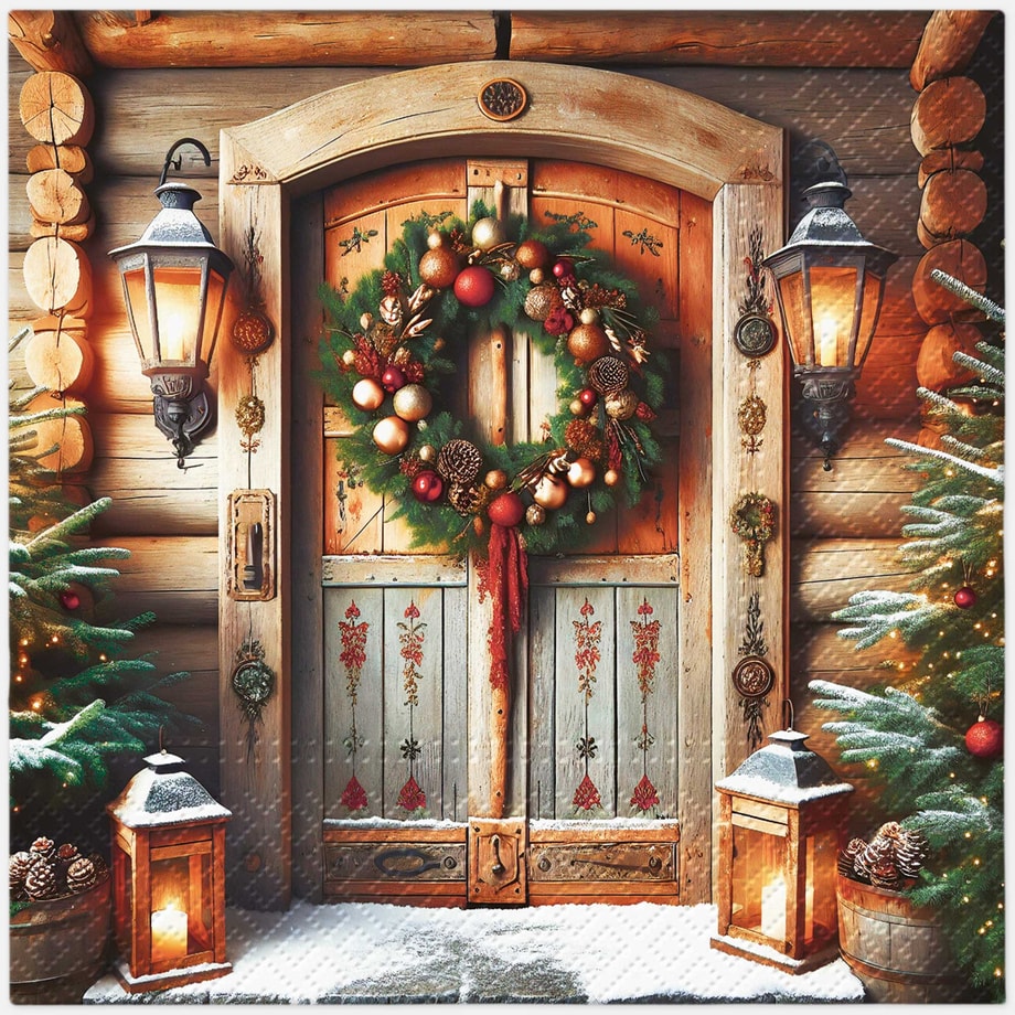 Serwetki świąteczne DOORWAY TO CHRISTMAS 20 szt. - 1