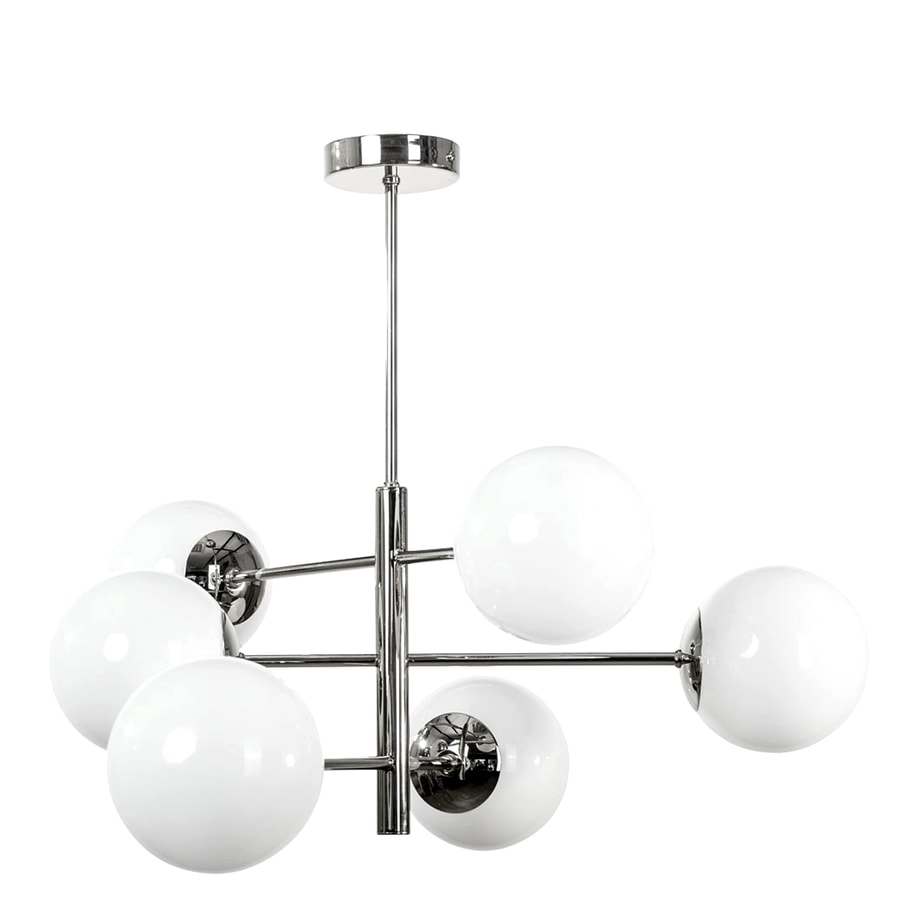 Lampa wisząca kule 6-punktowa chrom AURORA - 1