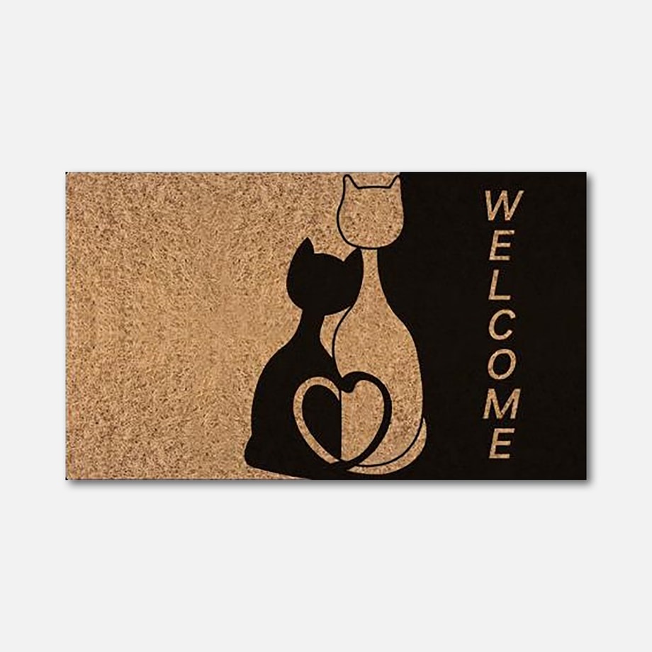 Wycieraczka z kotem HAPPY COCO 40x60 cm - 1