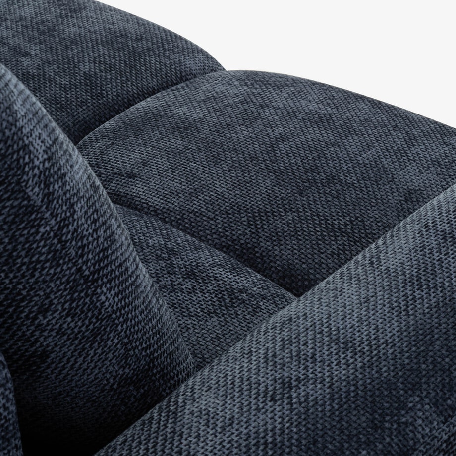 Sofa 3-osobowa rozkładana granatowa BIANCO - 3