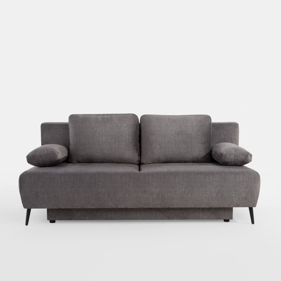Sofa trzyosobowa szara DARWIN - 1