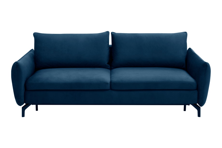 Sofa rozkładana granatowa MIDORI - 1