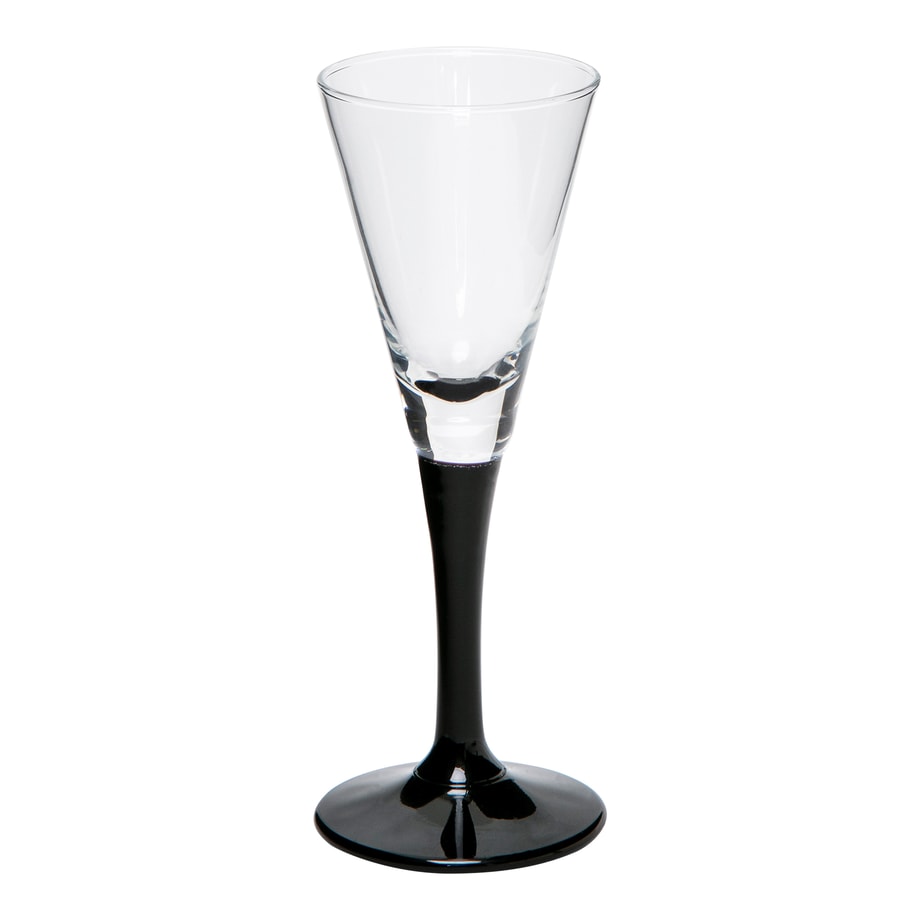 Kieliszek do likieru na czarnej nóżce MONTE VETRO 55 ml - 1