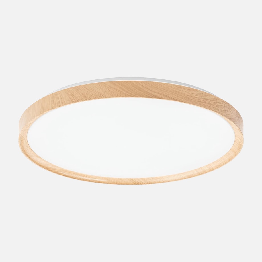 Plafon LED okrągły 36W jasne drewno ORO-OLMO 39 cm - 1