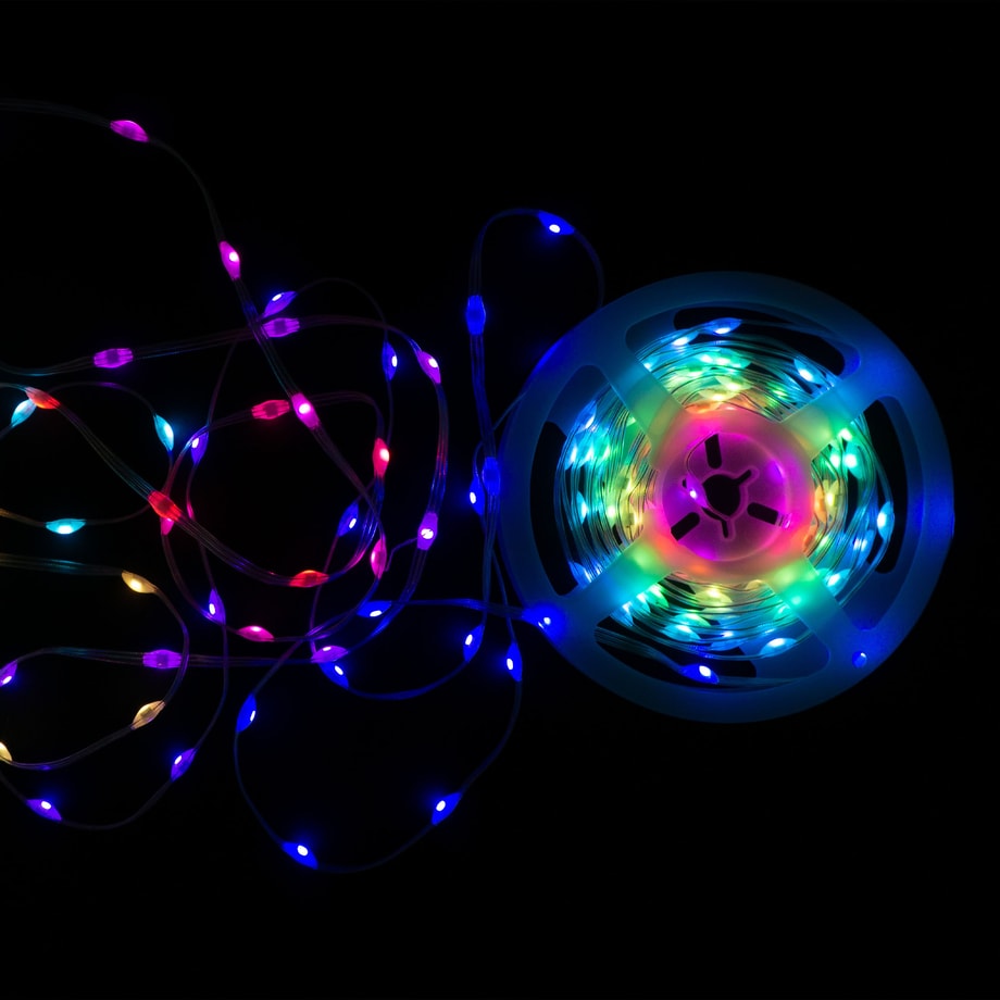 Taśma LED RGB 100 diod 10 m z pilotem MAGIC LAMPS - 1