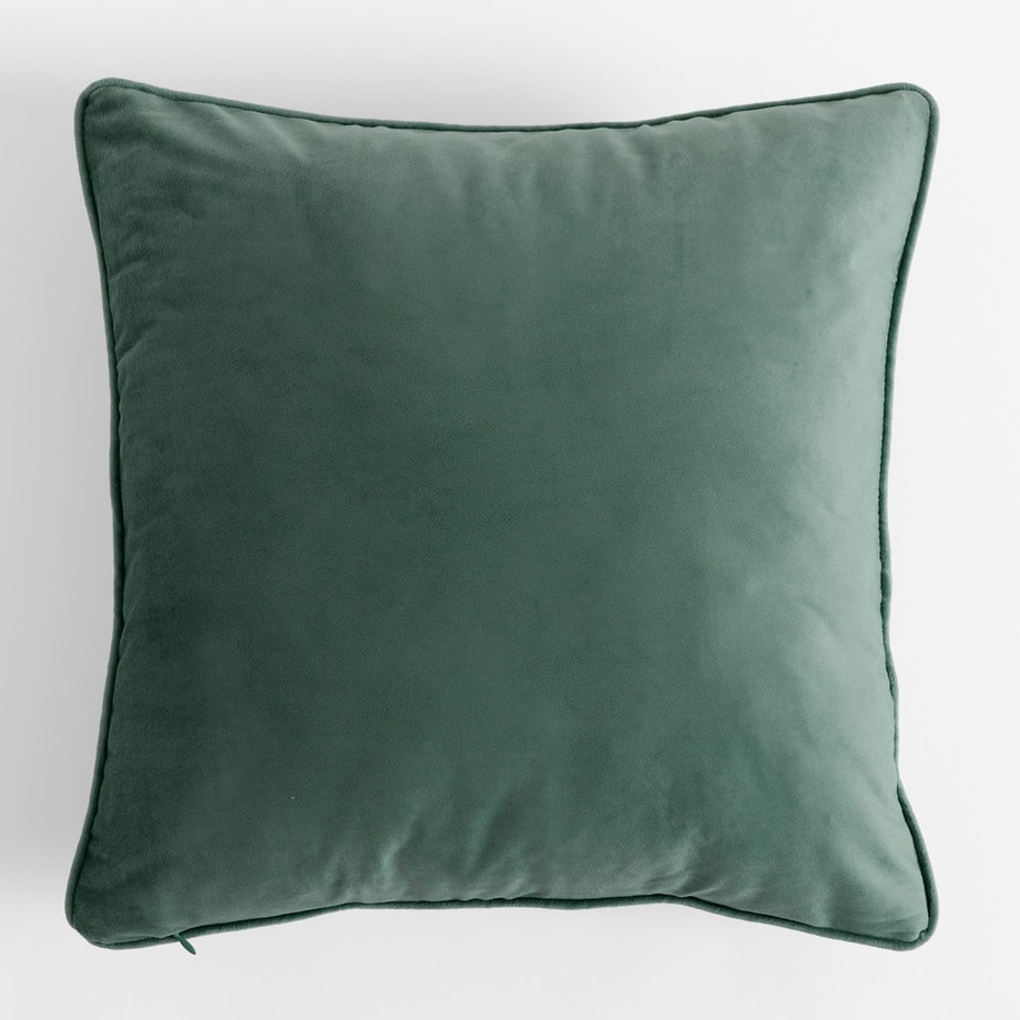 Poszewka dekoracyjna zielona PERLA 45x45 cm - 2